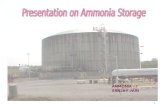 AMMONIA storage