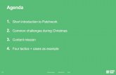 Christmas Inspiration for Your Social Media Campaign with Patchwork