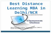 Best Distance Learning MBA in Delhi @9540707000