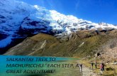 Salkantay trek   a great adventure