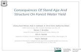 Consequences Of Stand Age And Structure On Forest Water Yield