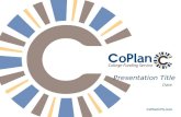 My Work: CoPlan Business Collateral