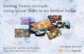 Getting Teams Unstuck Using Visual Tools to Go Deeper Faster with Christine Martell