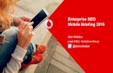 Enterprise SEO - Mobile SEO Briefing 2016
