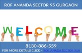 Rof ananda sector 95 gurgaon 8010-684-684