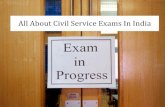 All About Civil Service Exams In India