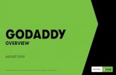 GoDaddy Overview - August 2015