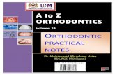 A to Z Orthodontics. Volume 24: orthodontic practical notes (PDF ...