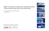 IGBT reverse conduction characteristics Hard-switching and soft ...