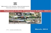 National Urban Transport Policy 2014 (NUTP 2014)