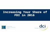 Increasing Your Share of FDI in 2016