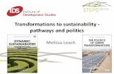 The Social Challenge of 1.5°C Webinar: Melissa Leach and Susanne Moser