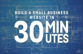 Build a Small Business Website in 30 Minutes
