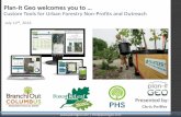 Custom Tools for Urban Forestry Nonprofits and Outreach July 12, 2016