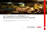 A Guide to HSBC's Business Account Tariff