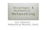 Gil Petersil   Strategic & Authentic Networking