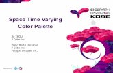 Space Time Varying Color Palettes