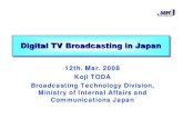 Digital TV Broadcasting in Japan