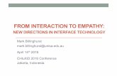 From Interaction to Empathy