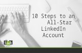 Create an all star LinkedIn profile