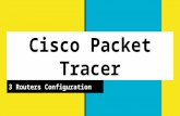 3 Router Configuration - Cisco Packet Tracer