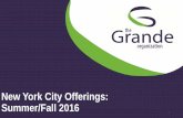 Welcome to New York City - by The Grande Organization