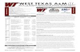 WT Men's Basketball Game Notes (1-25-16)