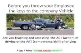 Before you throw your employee the keys to the vehicle