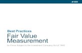Mercer Capital | Best Practices: Fair Value Management