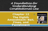 Chapter 12 - The Eighth Amendment: Bail, Fines, and Punishment