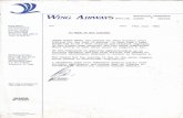 Wing Airways Ref Letter