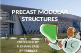 Precast modular structures