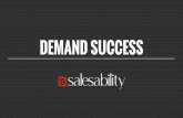 DEMAND Success - Sales is a Process Stop Improvising
