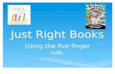 Just Right Books