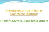 Top Indian E-commerce Startups -  A Snapshot