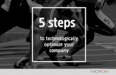5 Steps to Technologically Optimize Your Company