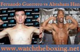 Fernando Guerrero vs Abraham Han Online Complete fight on mac