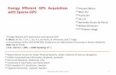 Energy Efficient GPS Acquisition with Sparse-GPS
