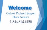 Outlook Technical Support Phone Number 1-844-815-2122