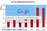 Pro-GMO Lobbyists Indicted For Forgery And Defamation On Monsanto's GM NK603 Maize Test