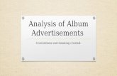 Analysis of album advertisements pp