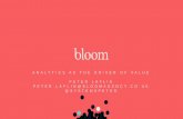 Bloom Agency at The Chief Analytics Officer Forum, Europe