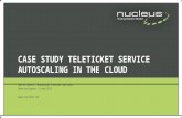 Case Tele Ticket Service: autoscaling in the cloud