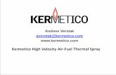 Kermetico HVAF vs HVOF technology technical presentation