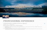 Ahmad Rashed Ezzeldeen - Assistant Branch Manager