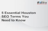 5 Essential Houston SEO Terms You Need to Know