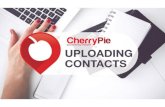How to Upload your Contacts to the CherryPie CRM