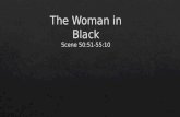 Micro  analysis woman in black
