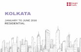 Kolkata Real Estate Report H1 2016 Presentation