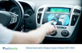 Global Automotive Display System Market 2017 - 2021